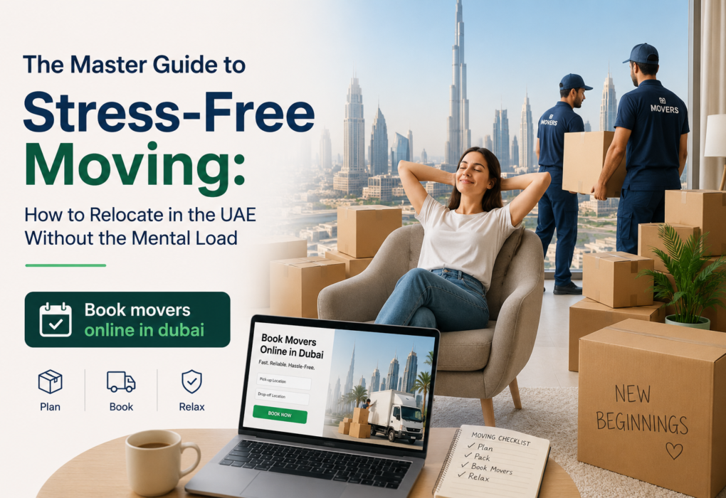Book movers online in dubai