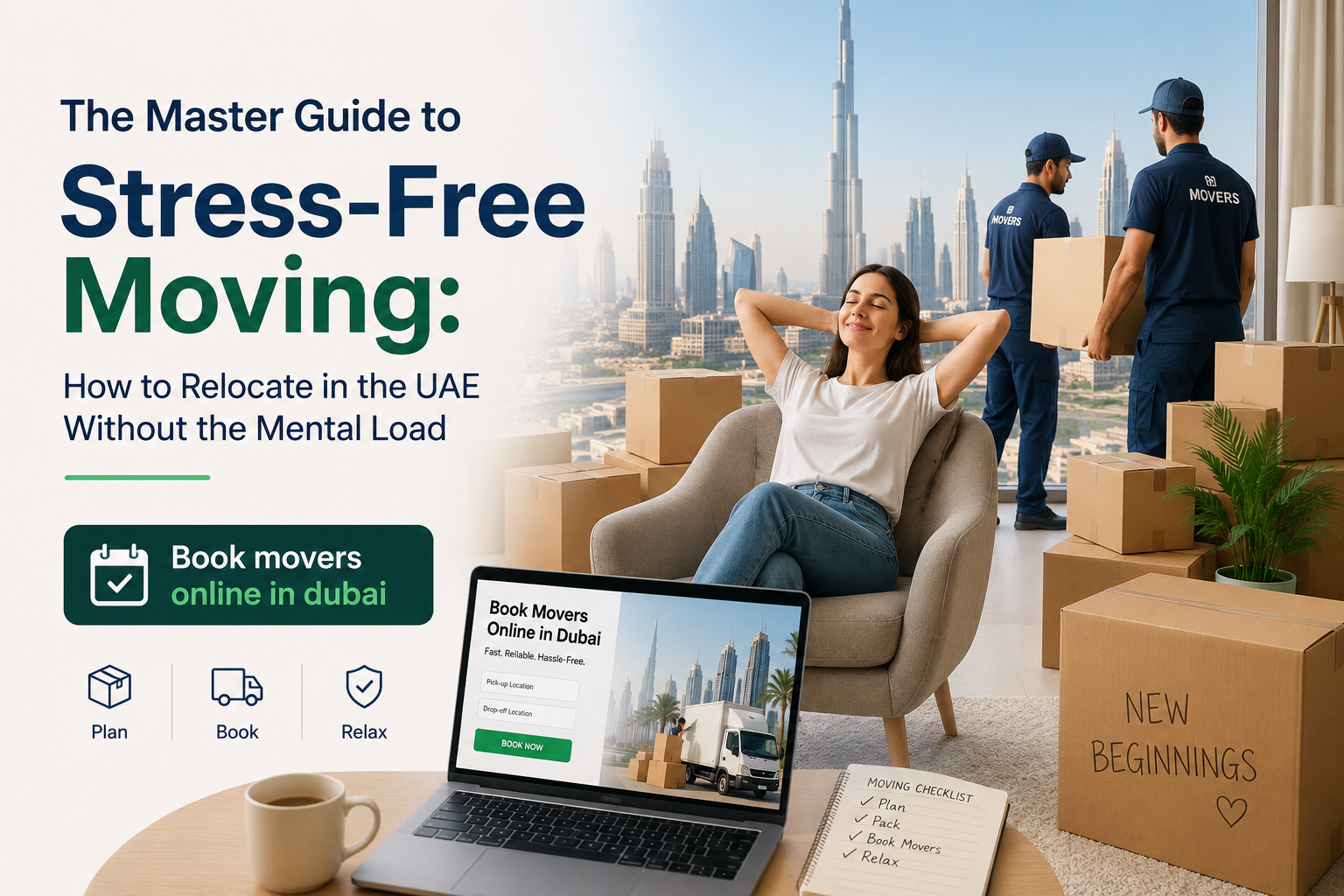 Book movers online in dubai