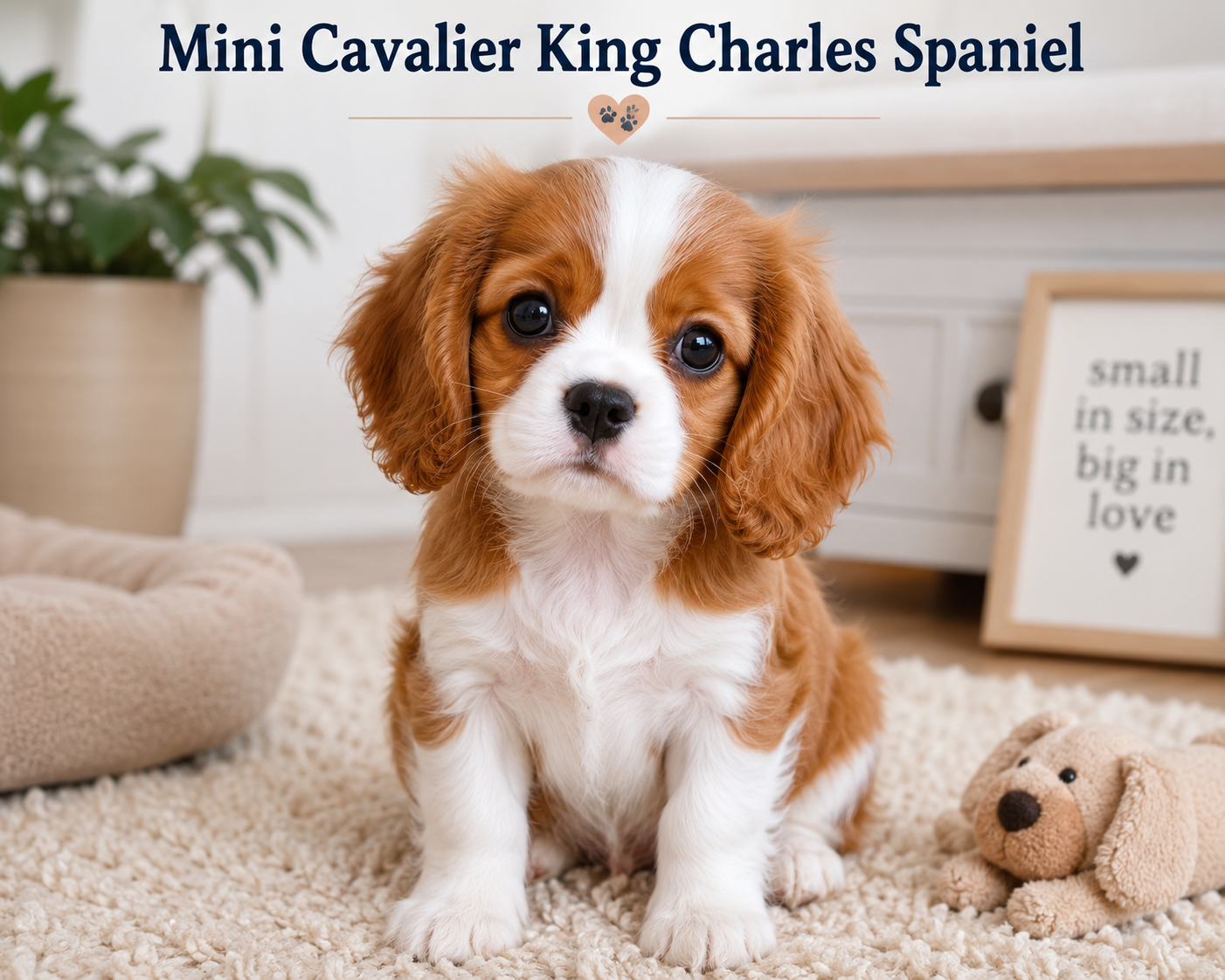 Mini Cavalier King Charles Spaniel