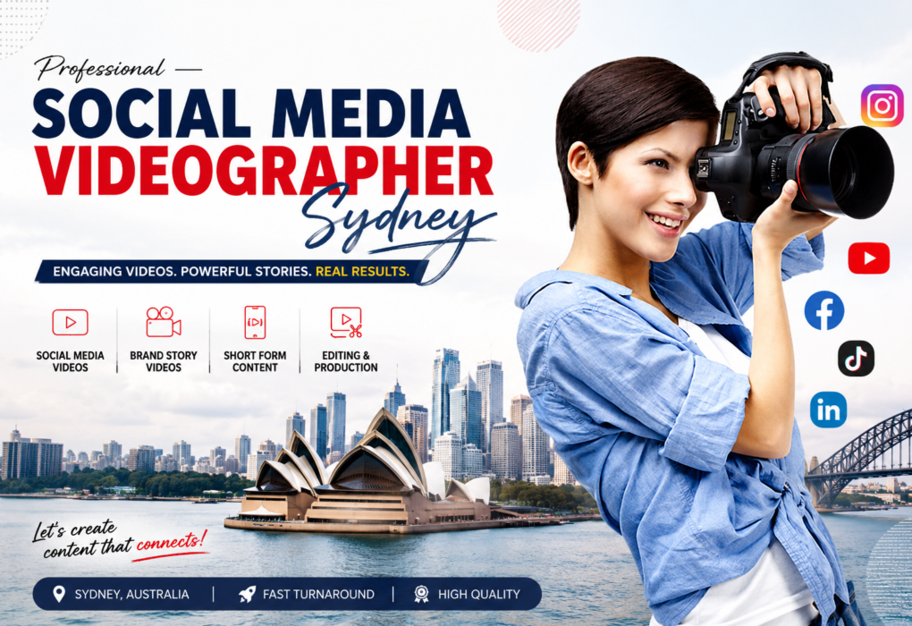 Social Media Videographer in Sydney